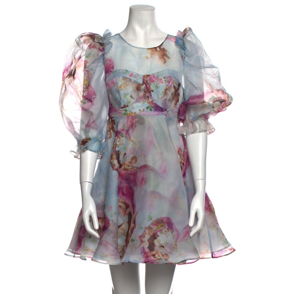 SELKIE 💎 Magic Floral Print Mini Dress. Size XS. excellent condition, like new! - Picture 2 of 4